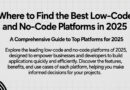 Low-code and no-code platforms