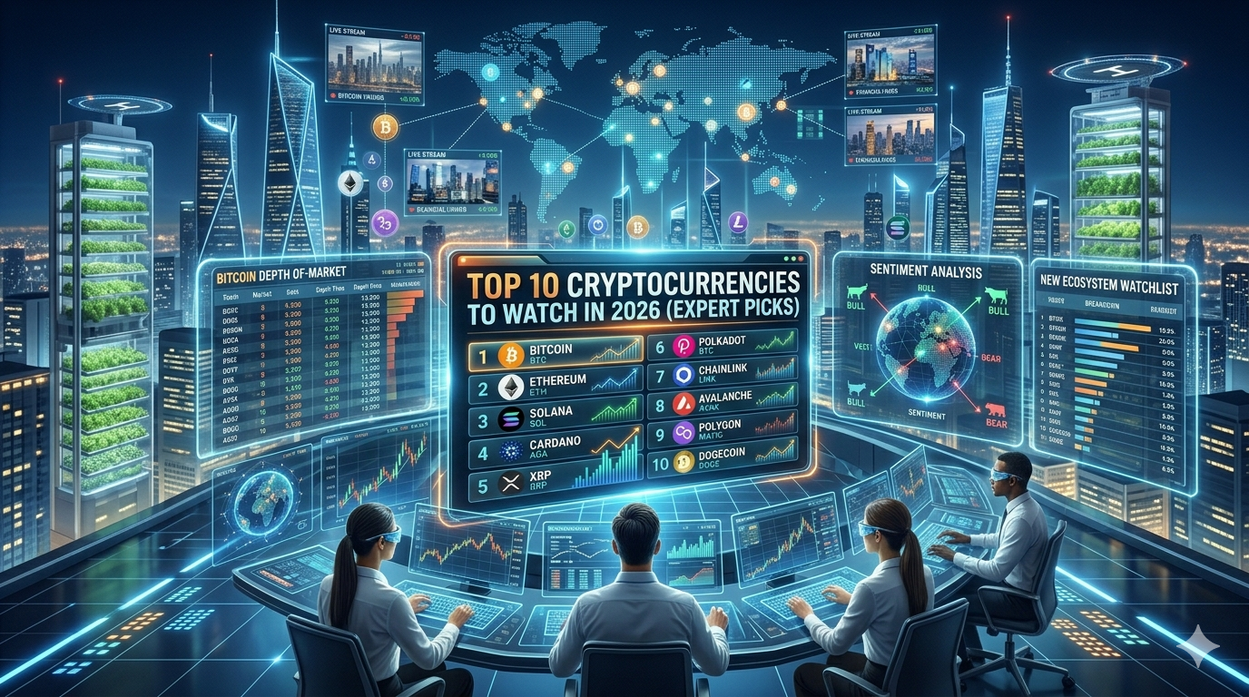 Top 10 Cryptocurrencies
